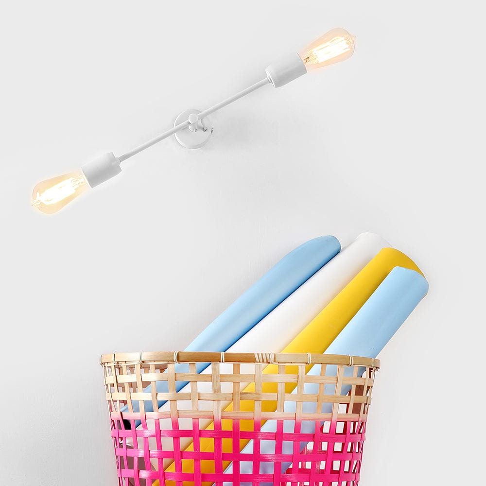 Customform Lampada da parete Twigo Wall 2S Bianco