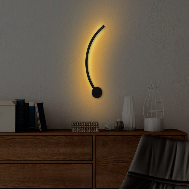 Asir Lampada da parete Uyan 13597 Nero