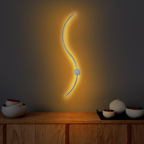 Asir Lampada da parete Uyan 13604 Cromo