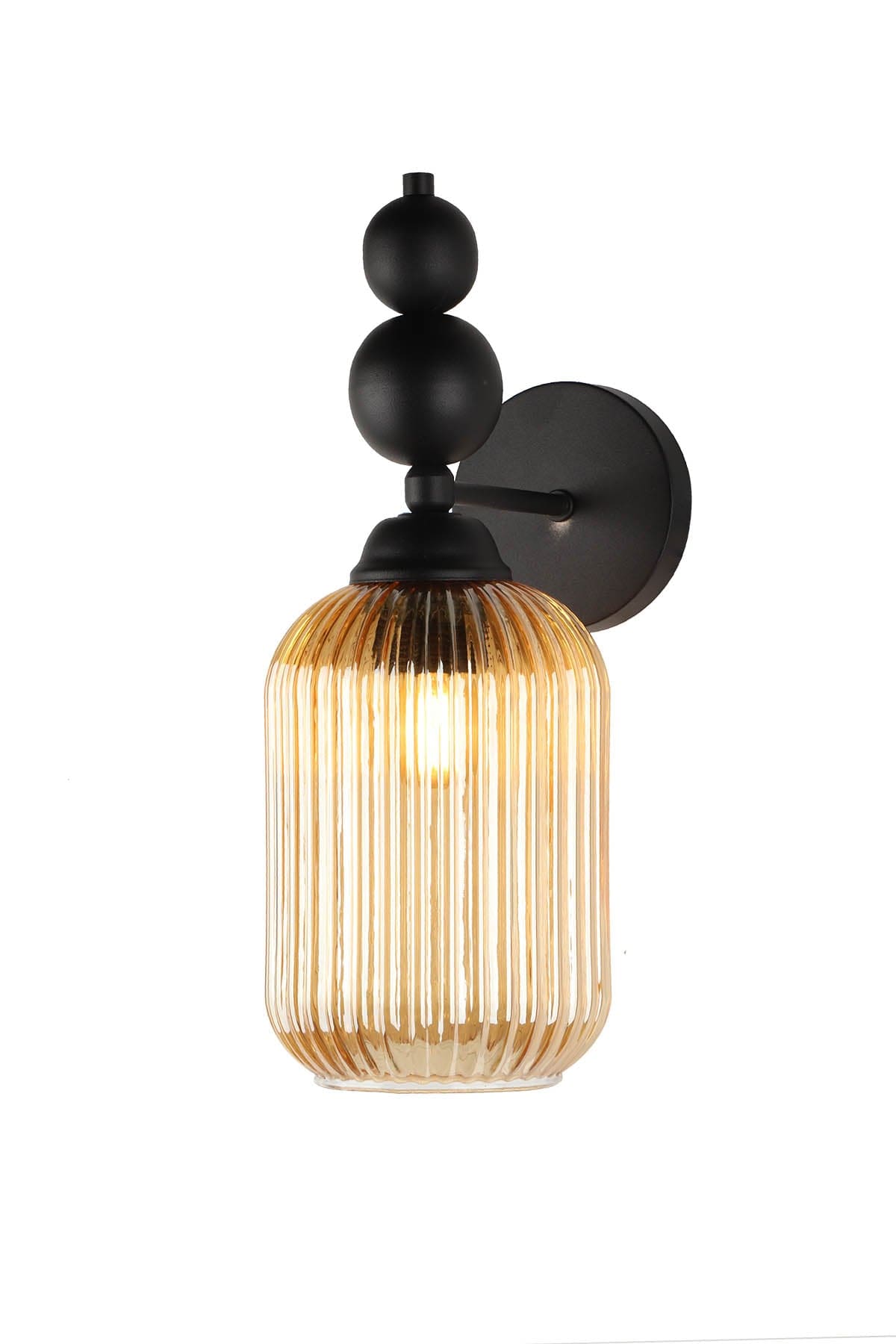 Oyo Lampada da parete Vamos Nero