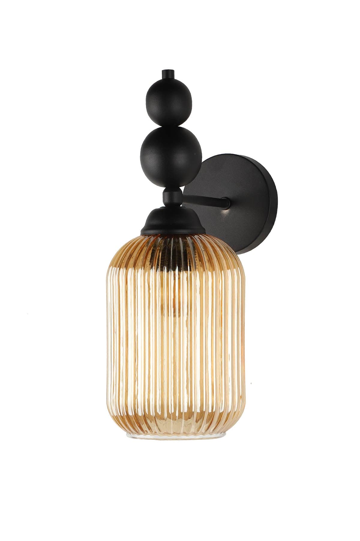 Oyo Lampada da parete Vamos Nero