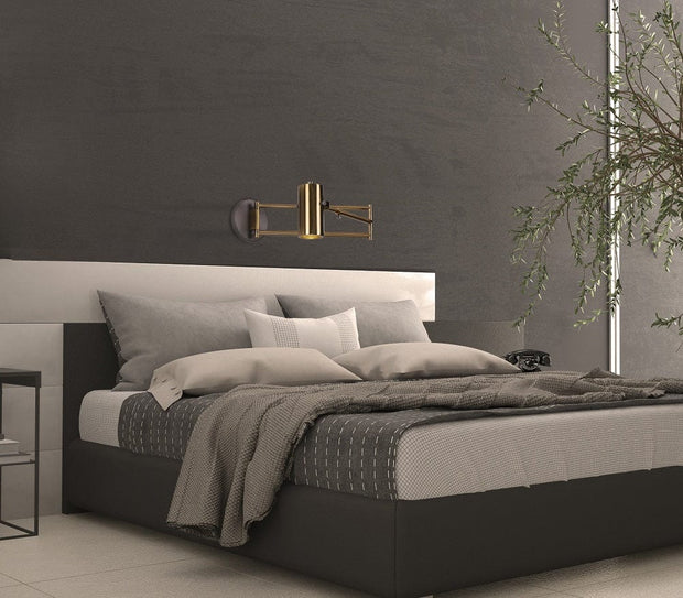 Maxlight Lampada da parete Varsovia W0245 Ottone