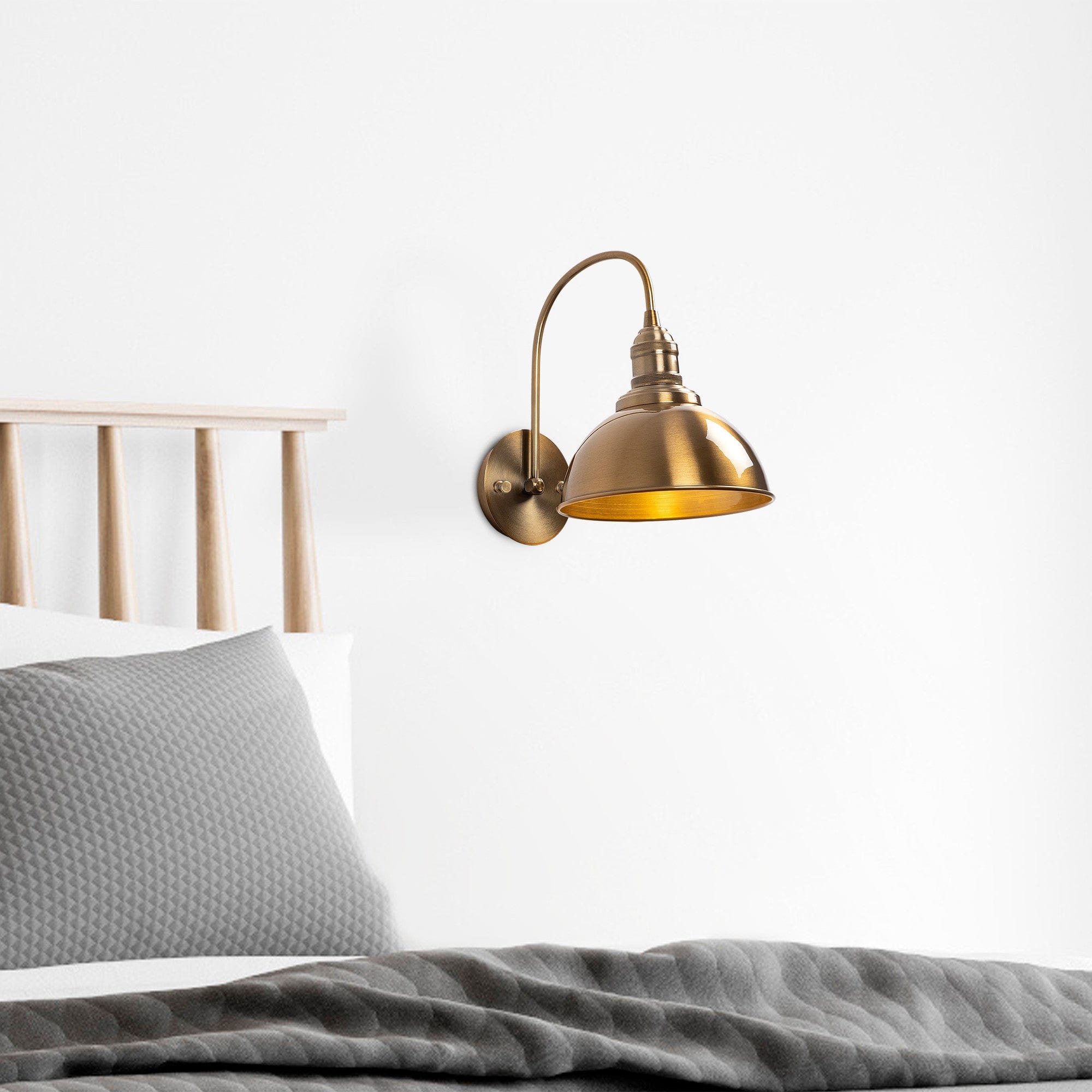 Asir Lampada da parete Varzan 10845 Ottone