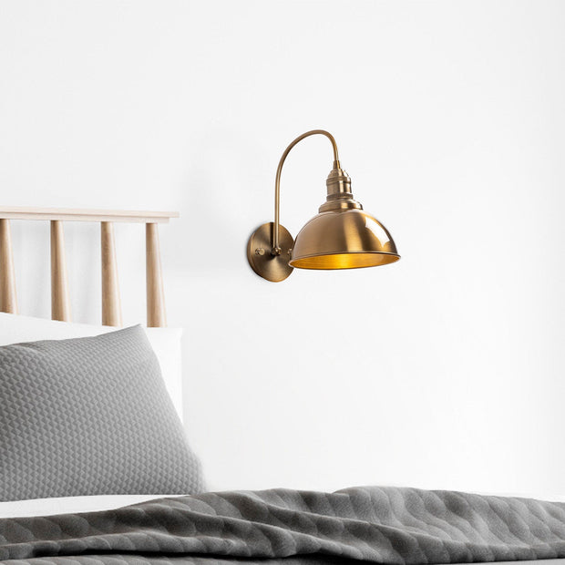 Asir Lampada da parete Varzan 10845 Ottone