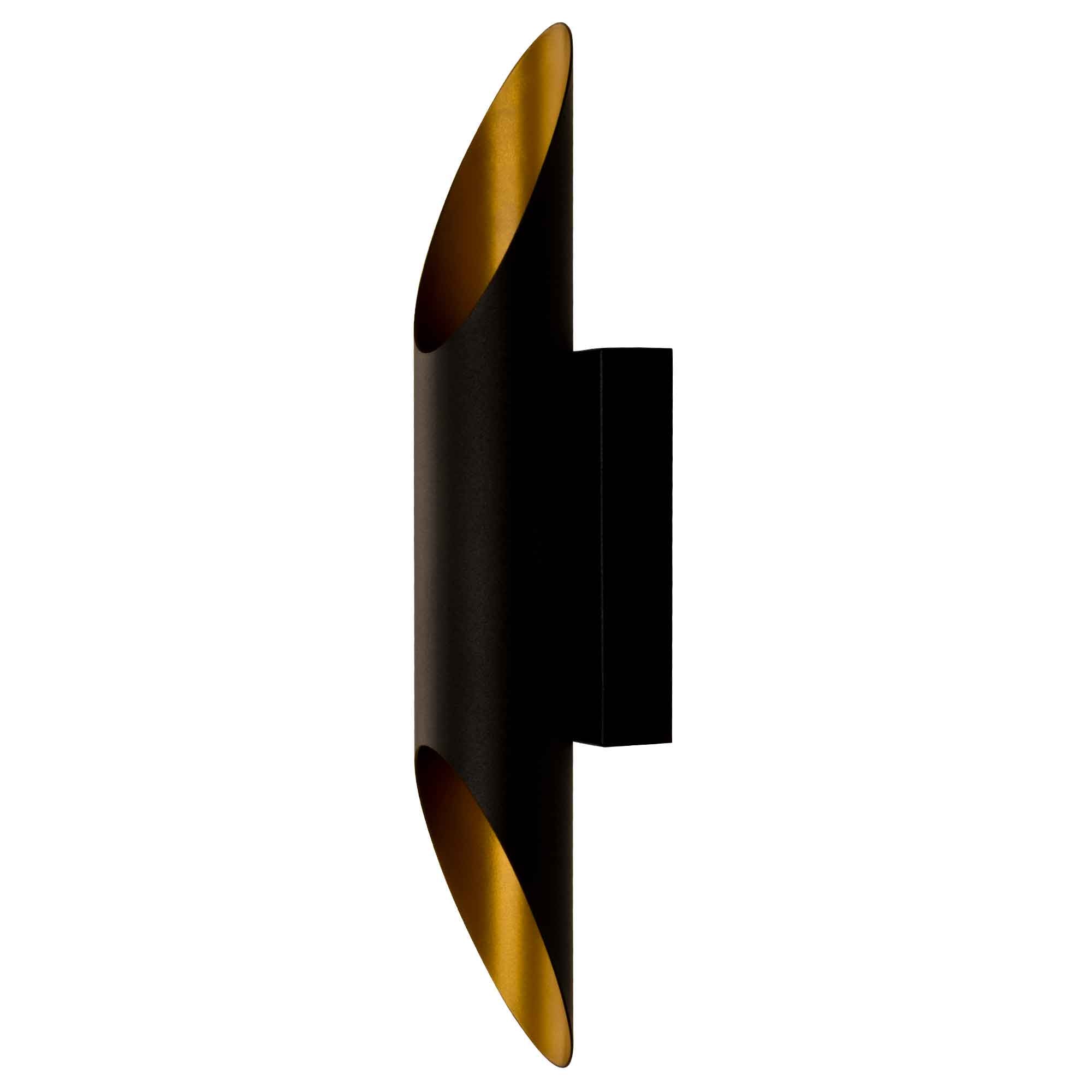 Oyo Lampada da parete Vava Nero