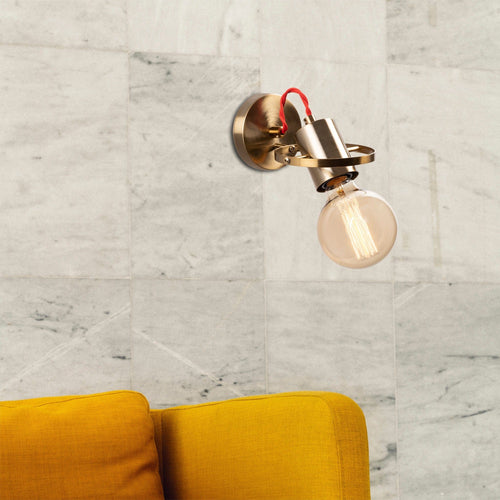 Asir Lampada da parete Vaveyla 444-A Ottone