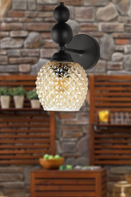 Oyo Lampada da parete Velas Nero