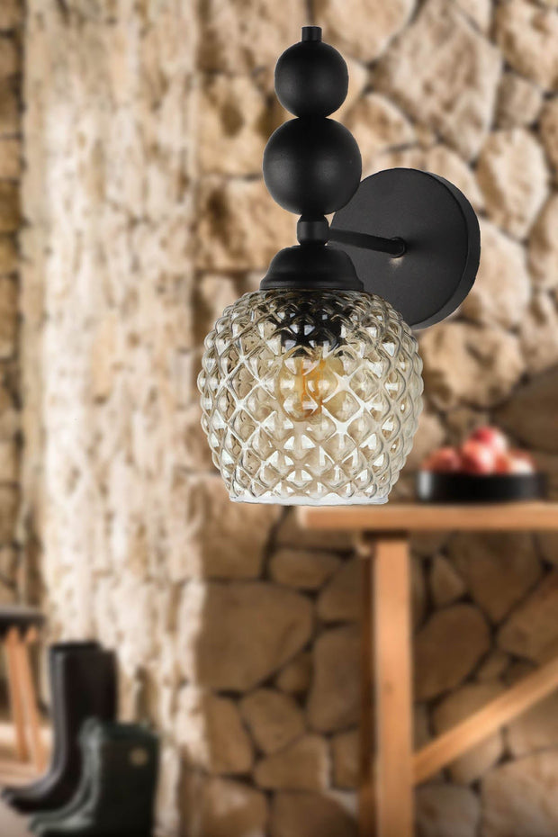 Oyo Lampada da parete Velas Nero