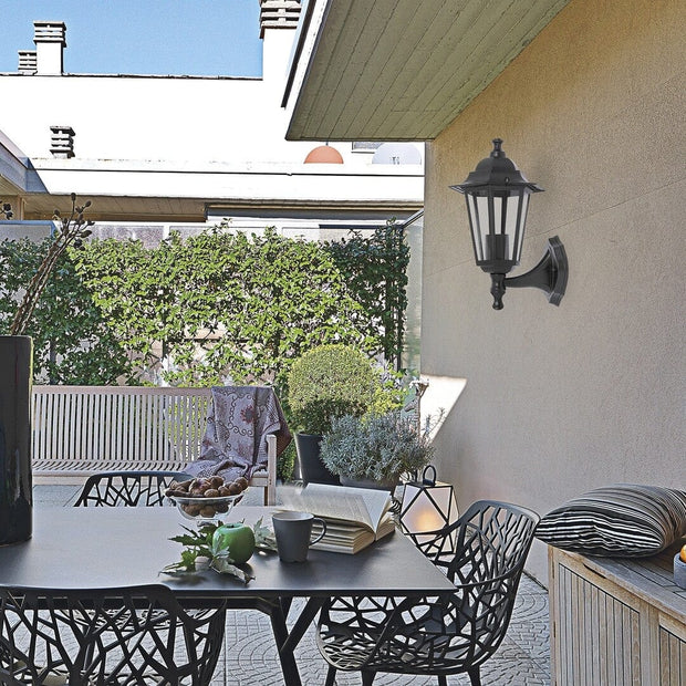 RabaLux Lampada da parete Velence Up 8204 Nero