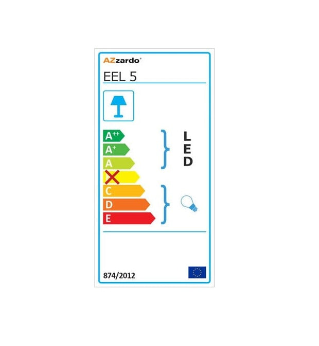Azzarddo Lampada da parete Venus AZ0893 Alluminio