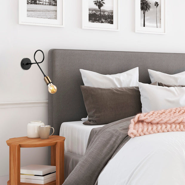 Asir Lampada da parete Viraj 10865 Nero