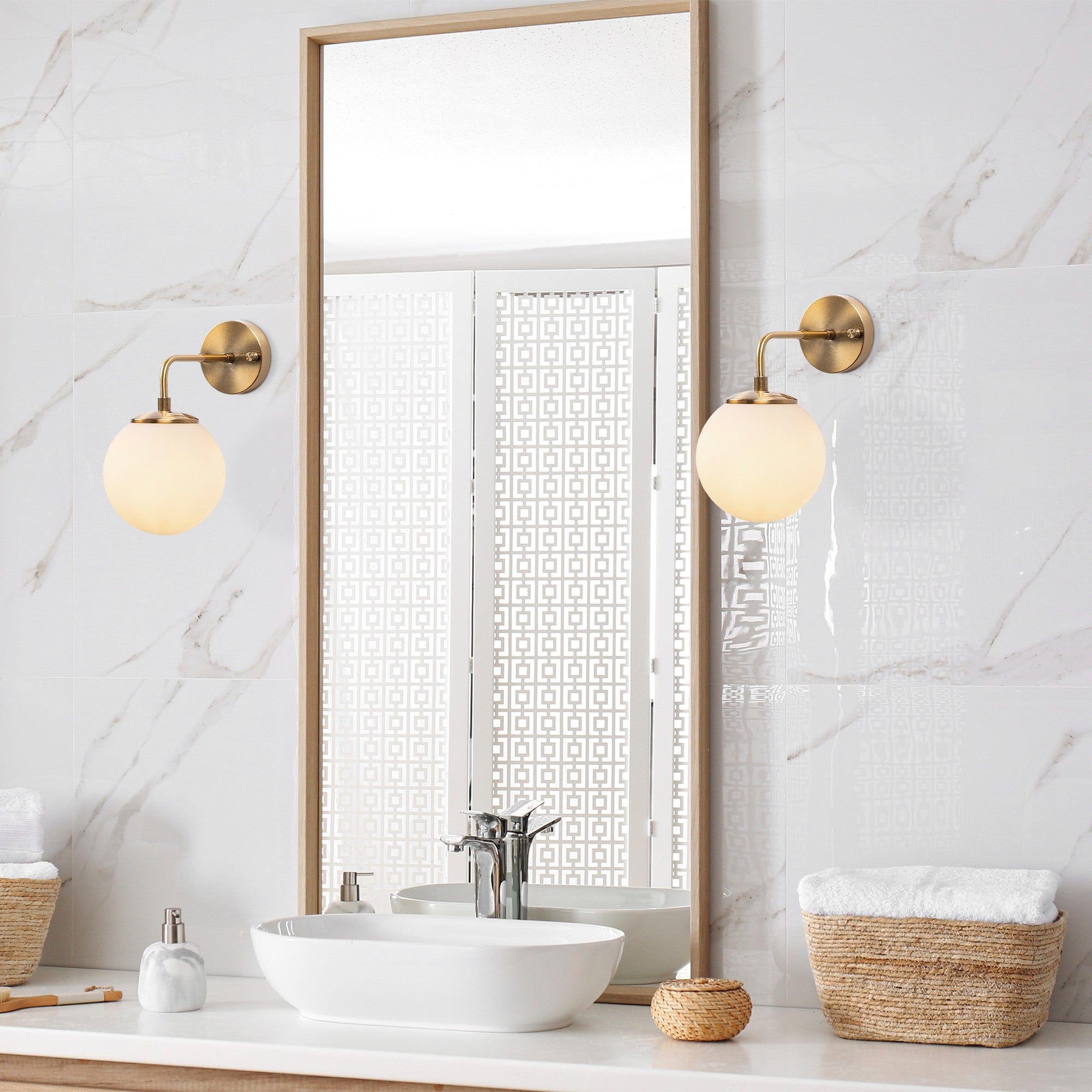 Asir Lampada da parete Viran 10895 Ottone