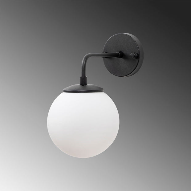 Asir Lampada da parete Viran 10905 Nero