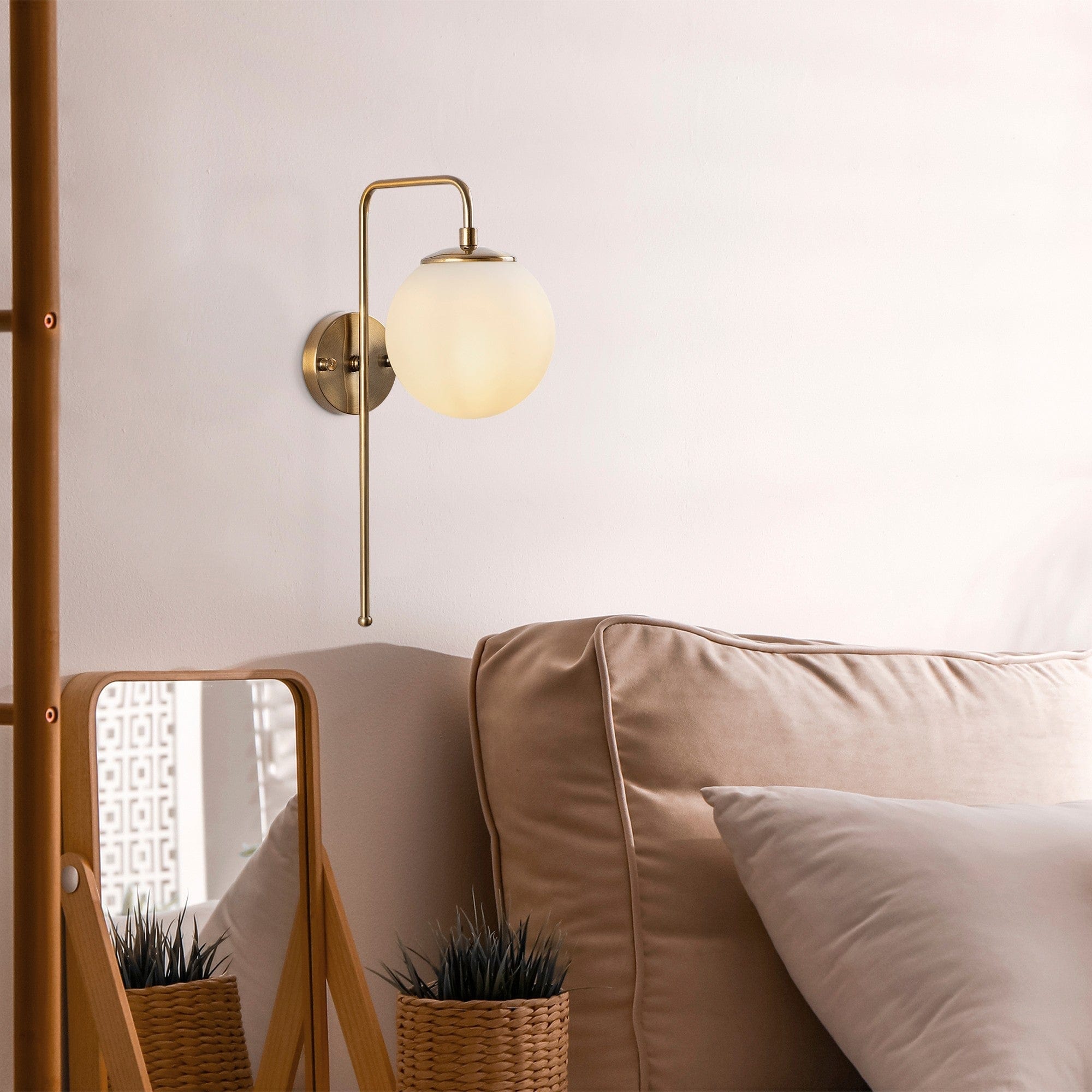 Asir Lampada da parete Viran 10925 Ottone