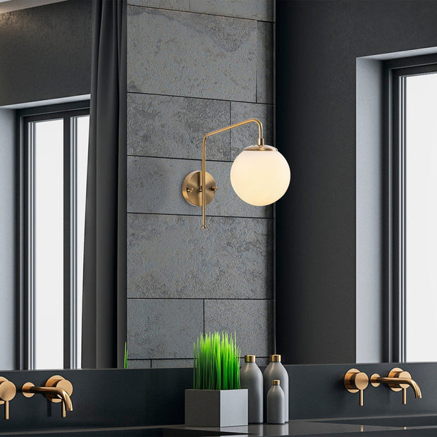 Asir Lampada da parete Viran 10945 Ottone