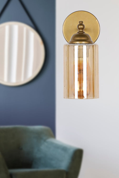 Oyo Lampada da parete Wall Ottone