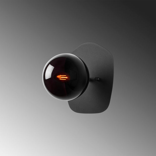 Asir Lampada da parete Well 11675 Nero