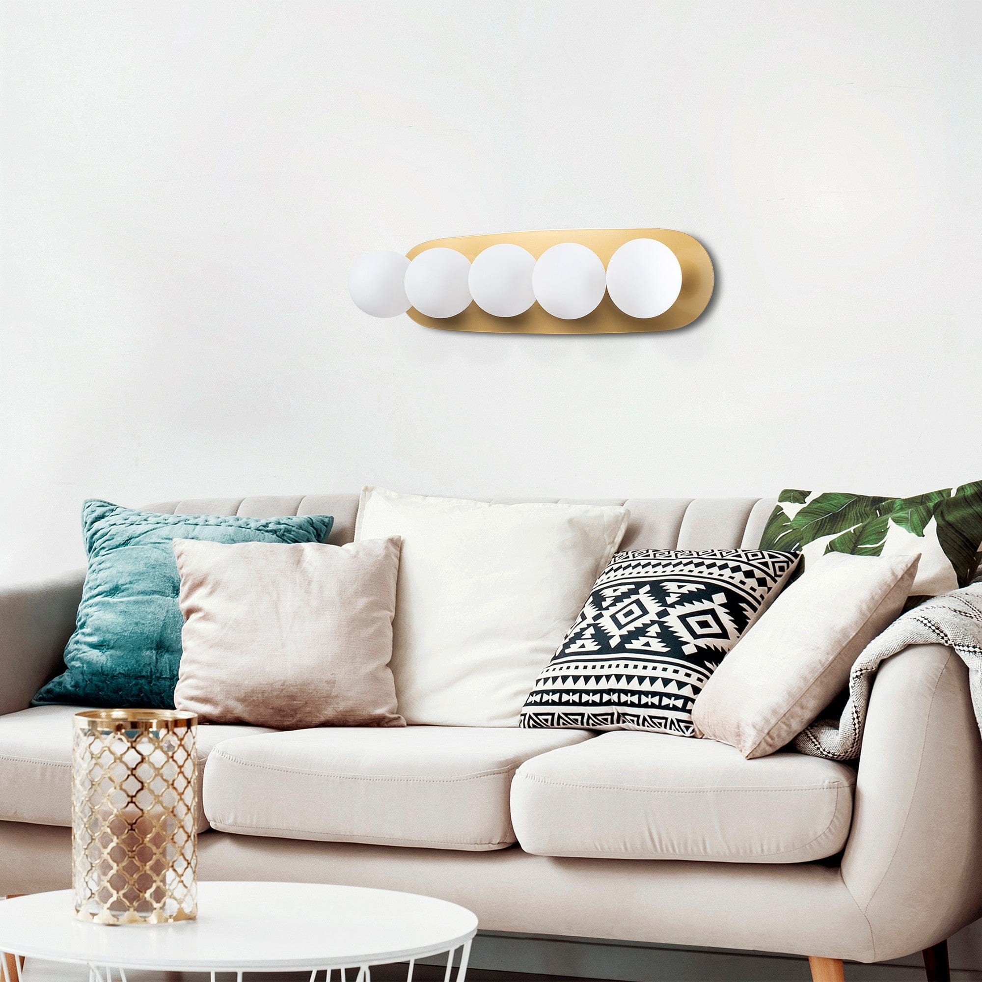 Asir Lampada da parete Well 11731 Oro