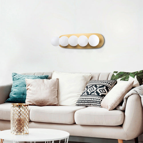 Asir Lampada da parete Well 11731 Oro