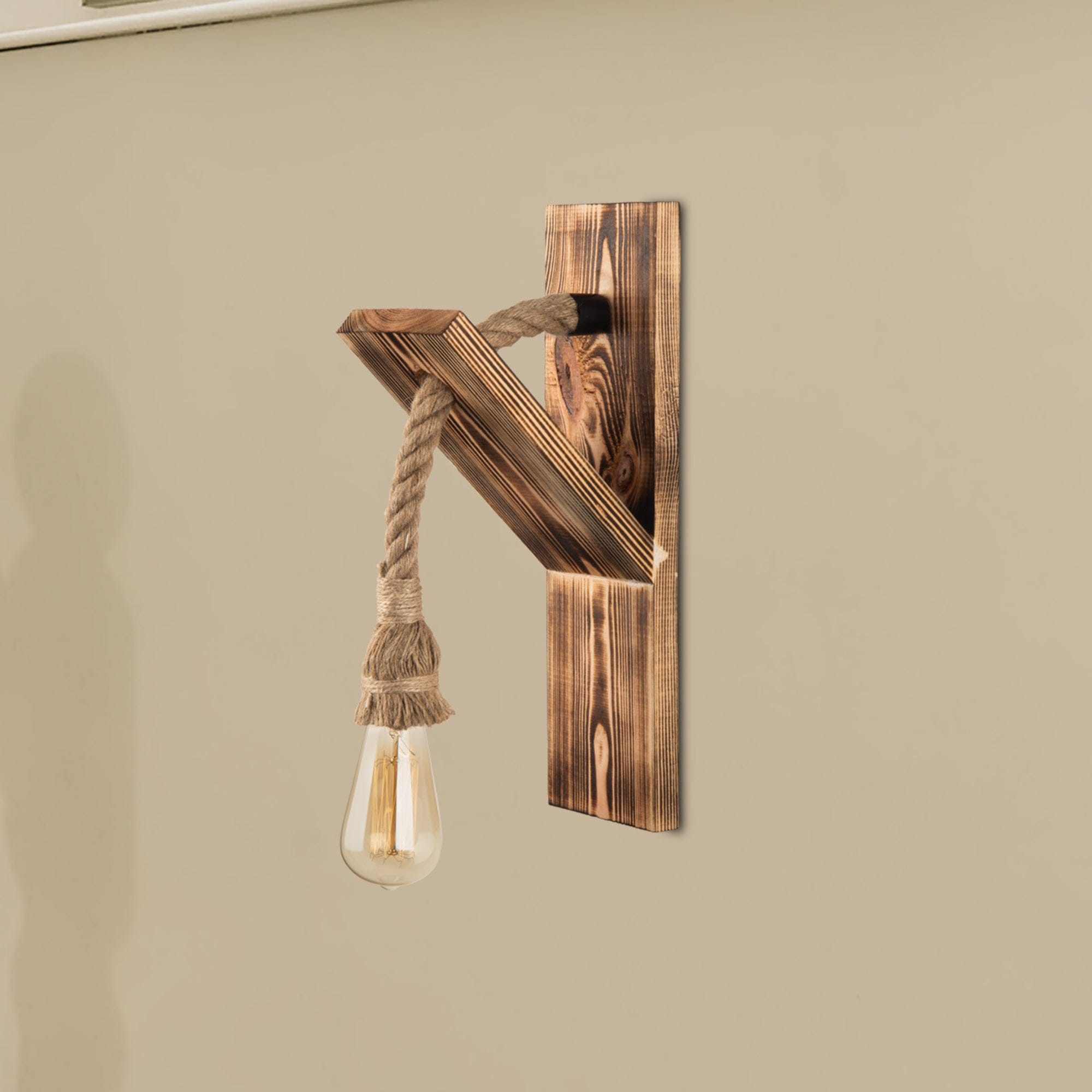 Oyo Lampada da parete Woody Naturale