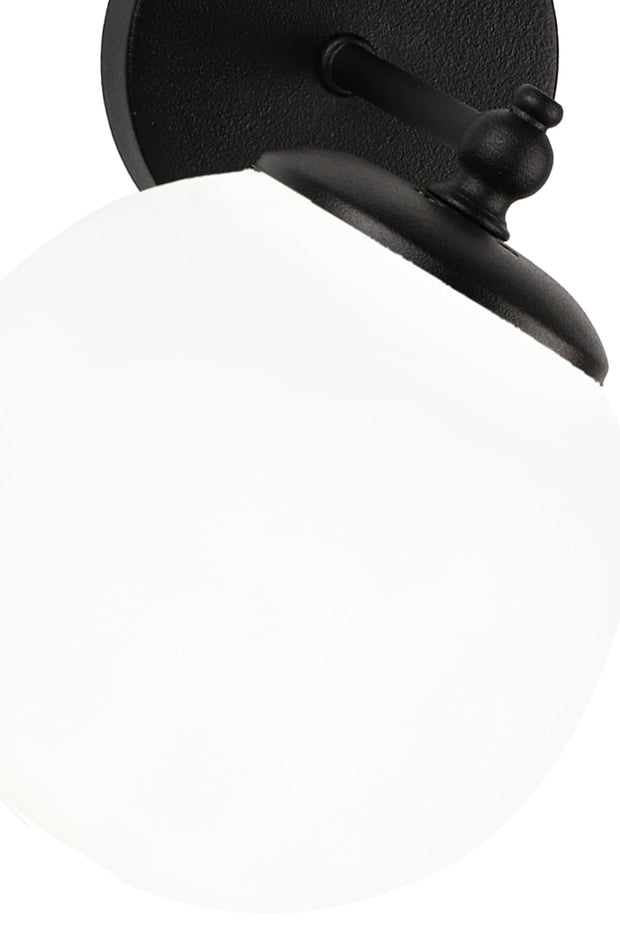 Oyo Lampada da parete Yagmur Nero