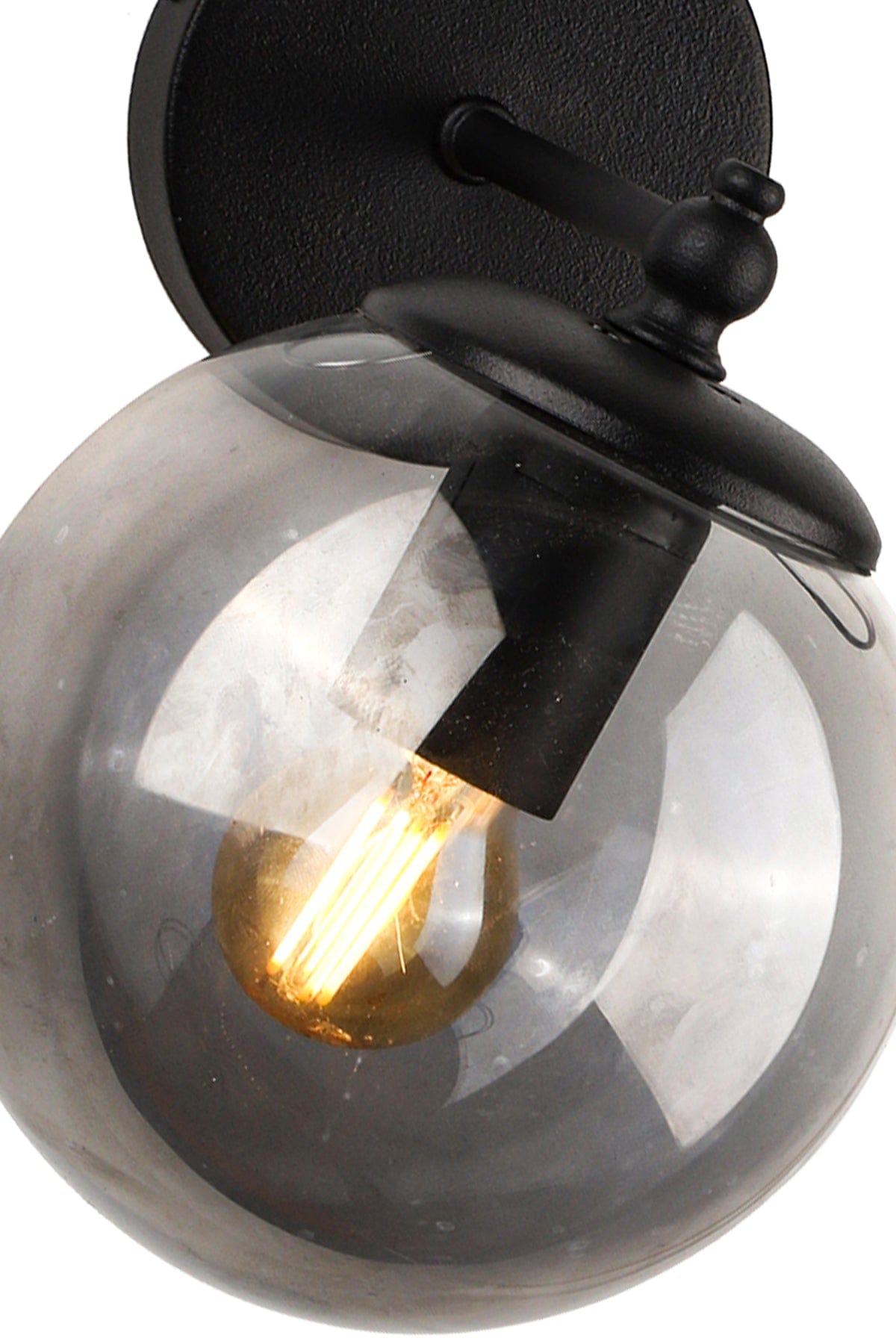 Oyo Lampada da parete Yagmur Nero