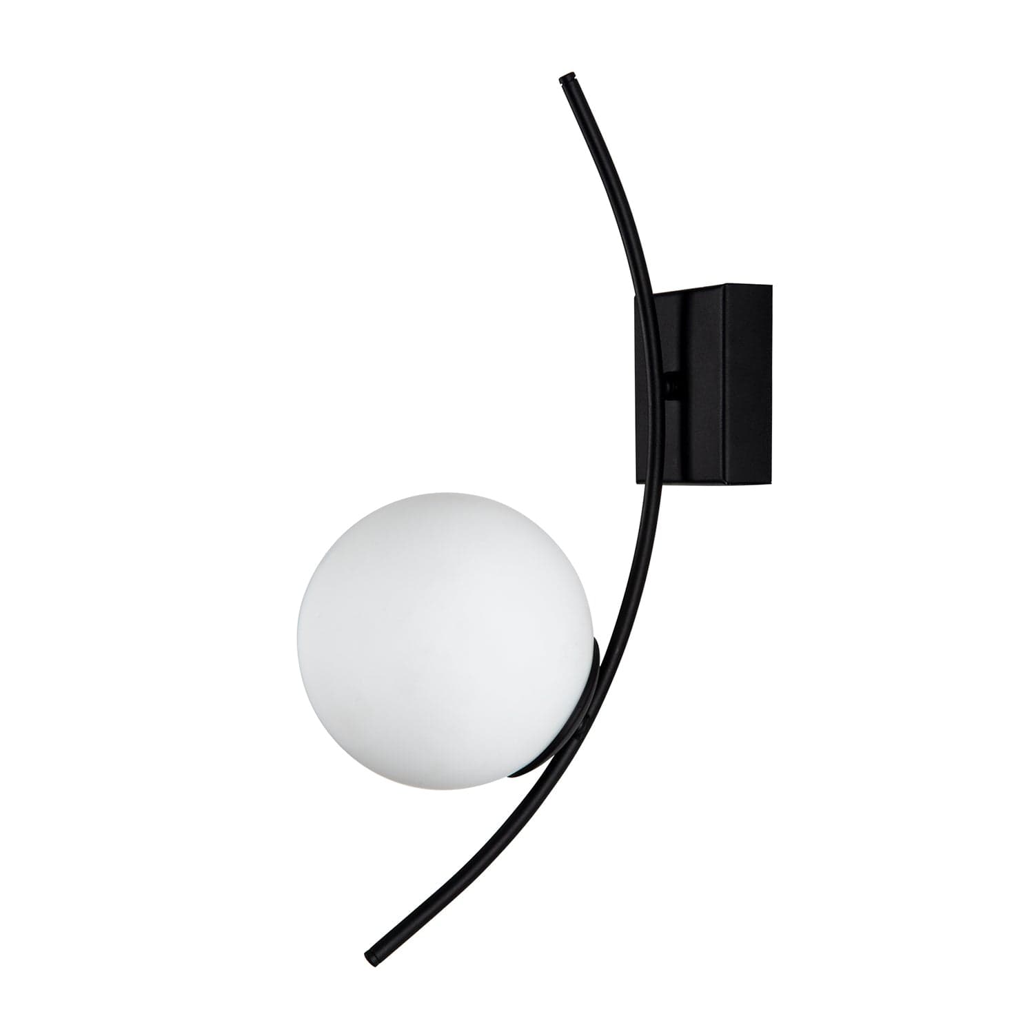 Oyo Lampada da parete Yay Bianco e Nero