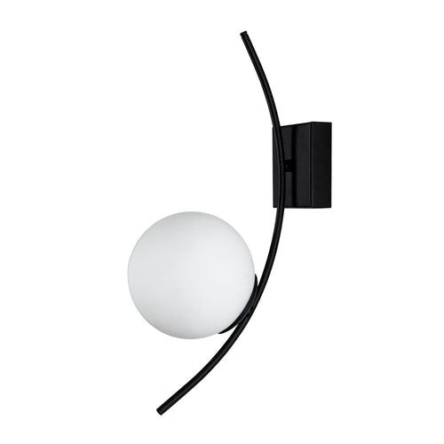 Oyo Lampada da parete Yay Bianco e Nero