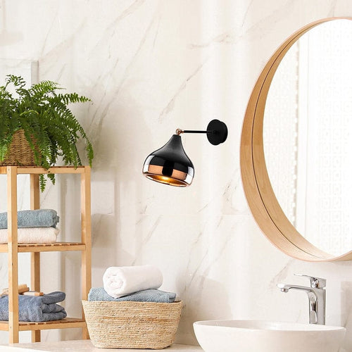 Asir Lampada da parete Yildo 6901 Nero