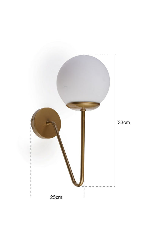 Asir Lampada da parete YL103 Oro