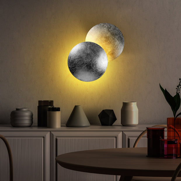 Asir Lampada da parete Yosma-13641 Argento