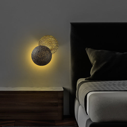 Asir Lampada da parete Yosma-13643 Nero