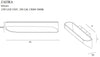 Lampada da parete Zafira W0164 Bianco (4)