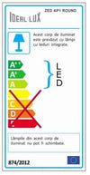 IdealLux Lampada da parete Zed AP1 Round