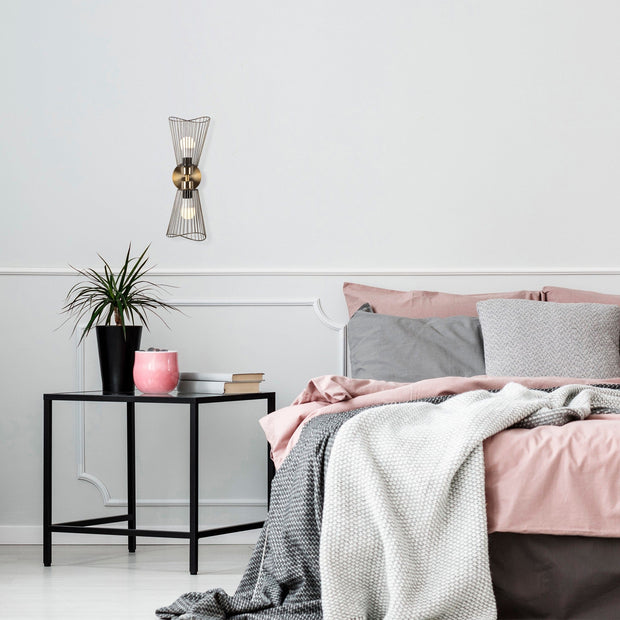 Asir Lampada da parete Zeyno 3296 Ottone