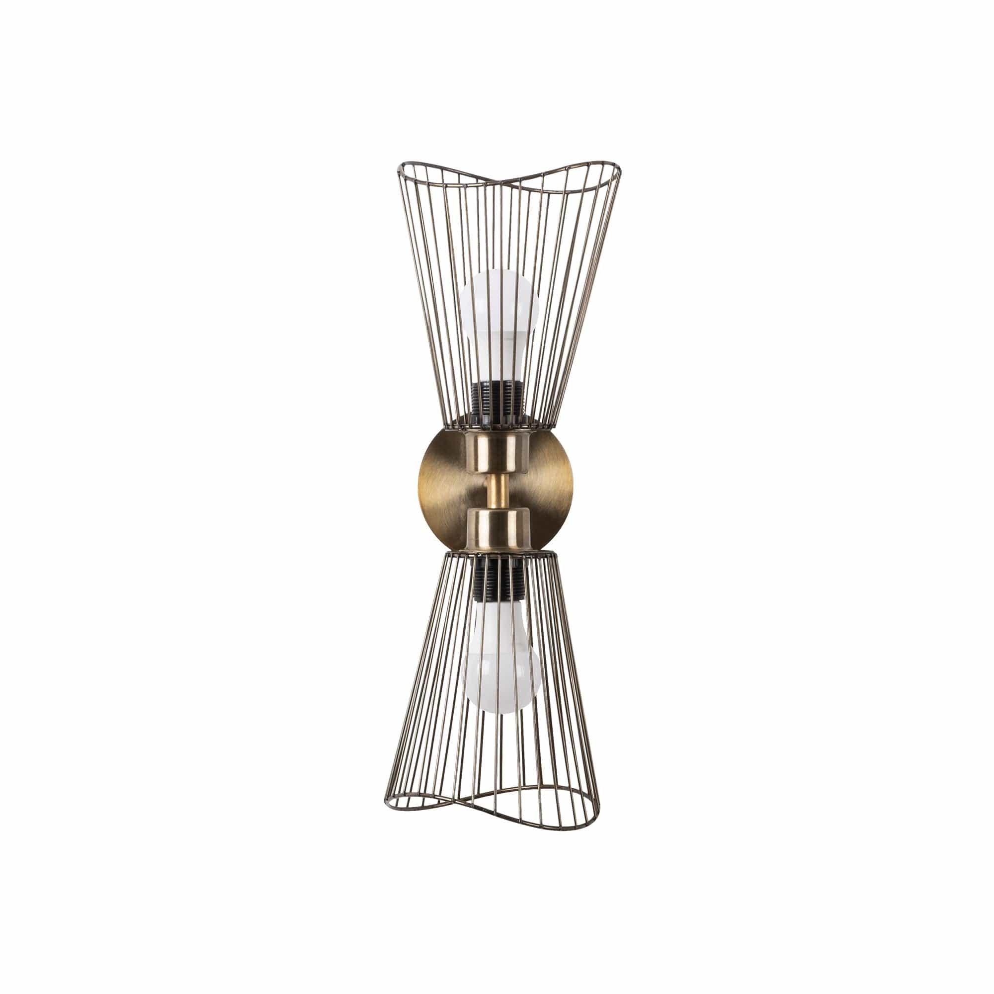 Asir Lampada da parete Zeyno 3296 Ottone