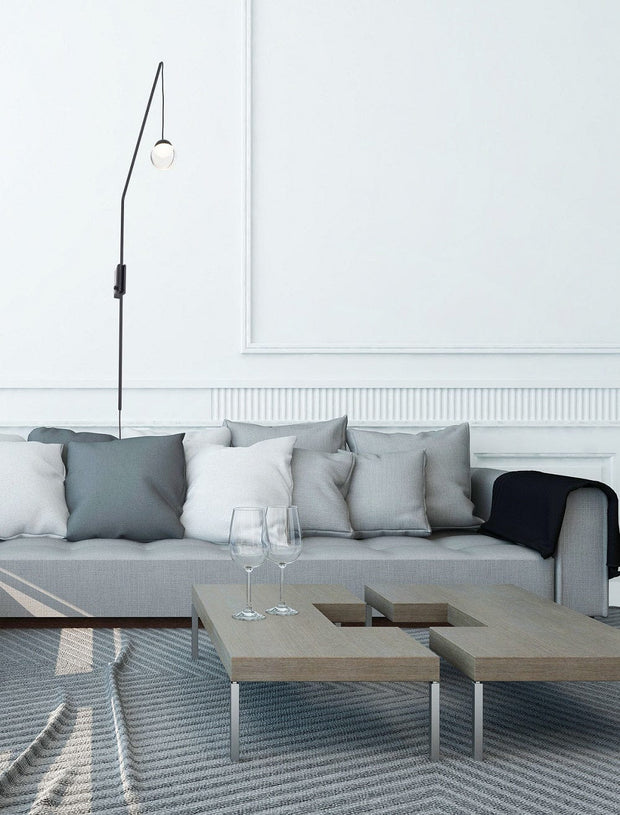 Maxlight Lampada da parete Zoom W0269 Nero