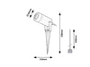 RabaLux Lampada da soffitto Krobia 7814 Nero