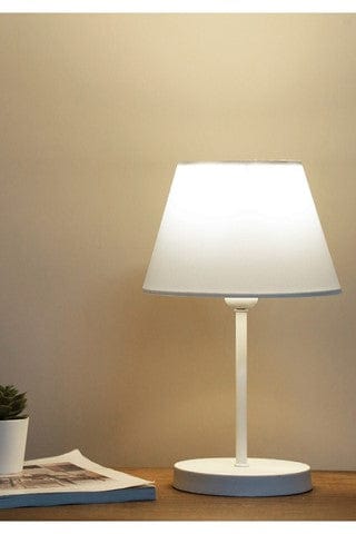 Oyo Lampada da tavalo Abajar Bianco