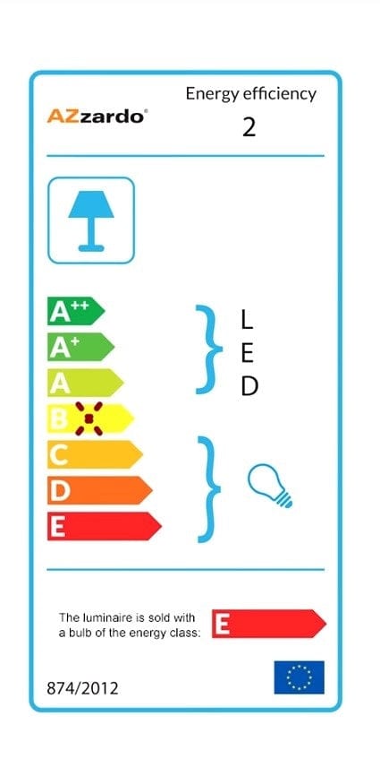 Azzarddo Lampada da tavalo Acrylio AZ1099 Trasparente
