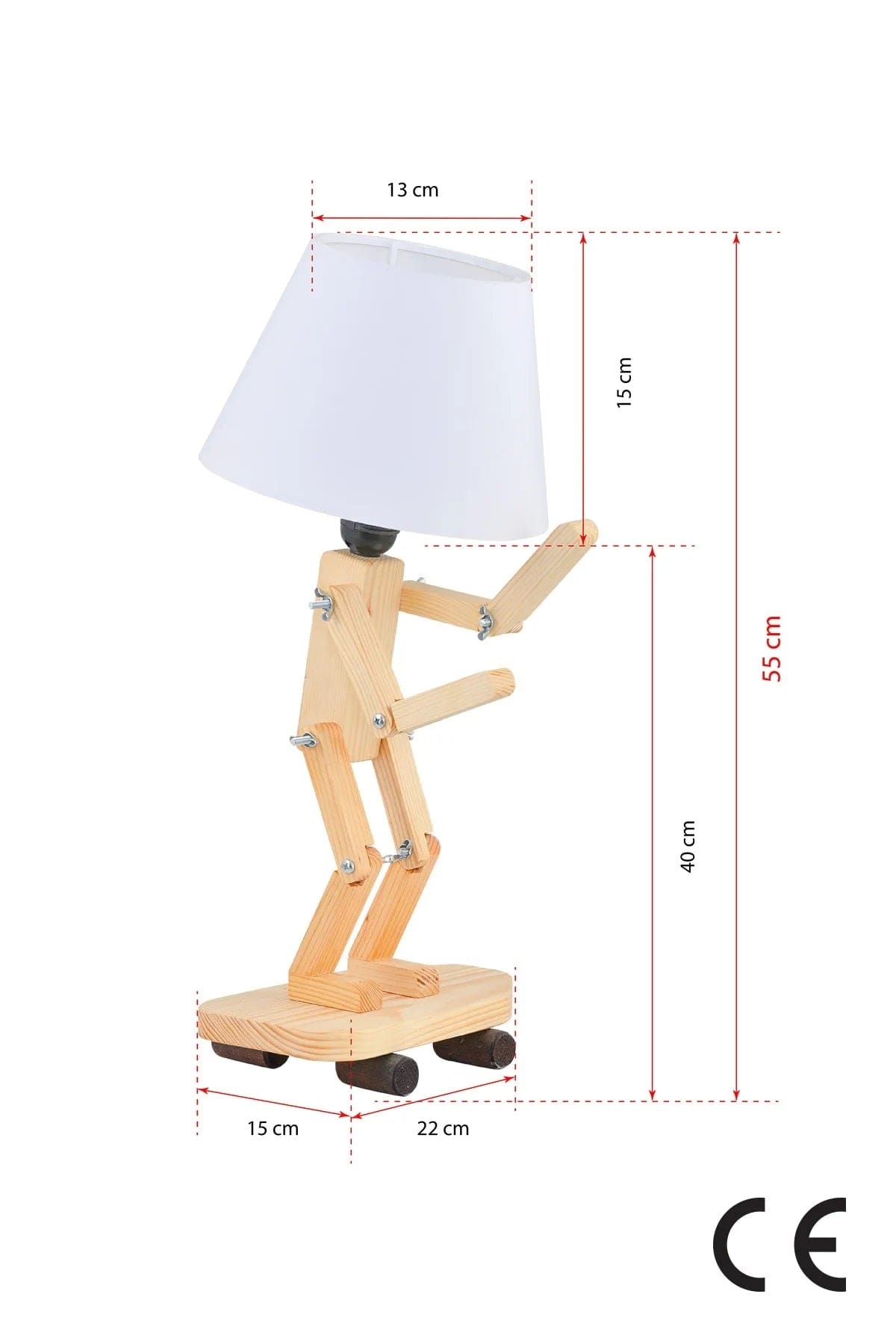 Oyo Lampada da tavalo Adam Bianco