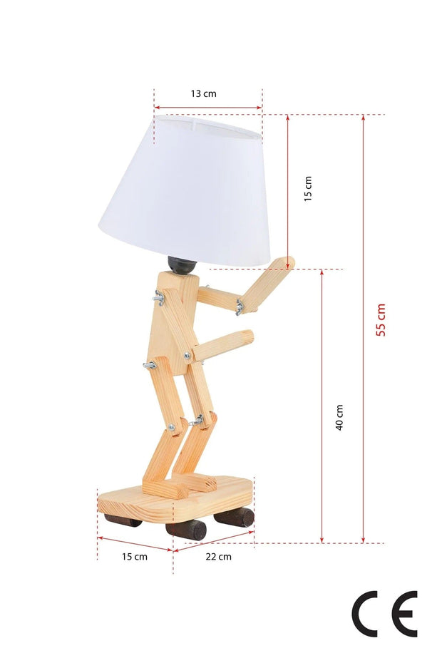 Oyo Lampada da tavalo Adam Bianco