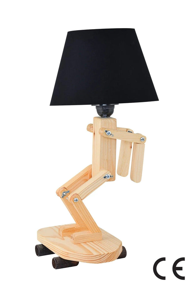 Oyo Lampada da tavalo Adam Nero