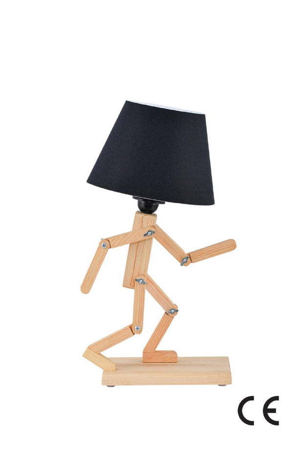 Oyo Lampada da tavalo Adam Nero