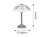 Lampada da tavalo Annabella 8634 Bronzo (1)