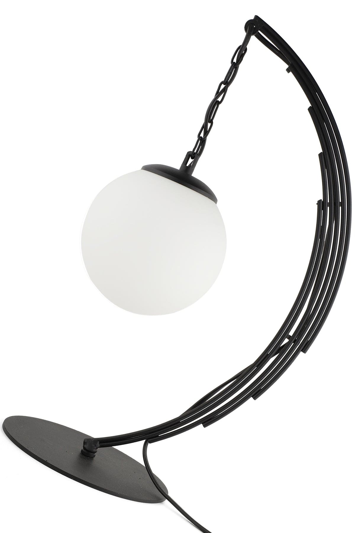 Oyo Lampada da tavalo Ayko Bianco e Nero