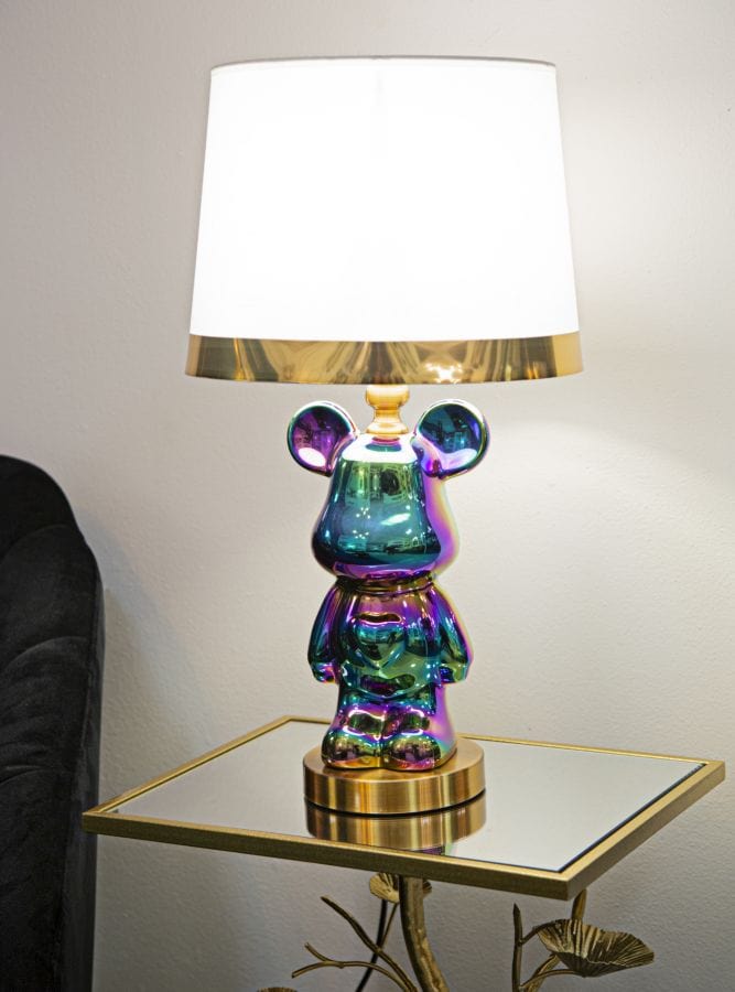Mauro Ferretti Lampada da tavalo Bear Mix Multicolore