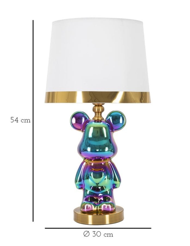 Mauro Ferretti Lampada da tavalo Bear Mix Multicolore