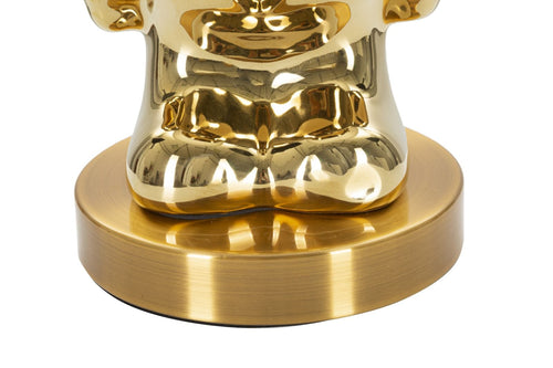 Lampada da tavalo Bear Oro (1)