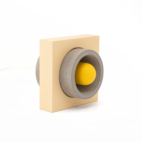 Oyo Lampada da tavalo Beige Grigio